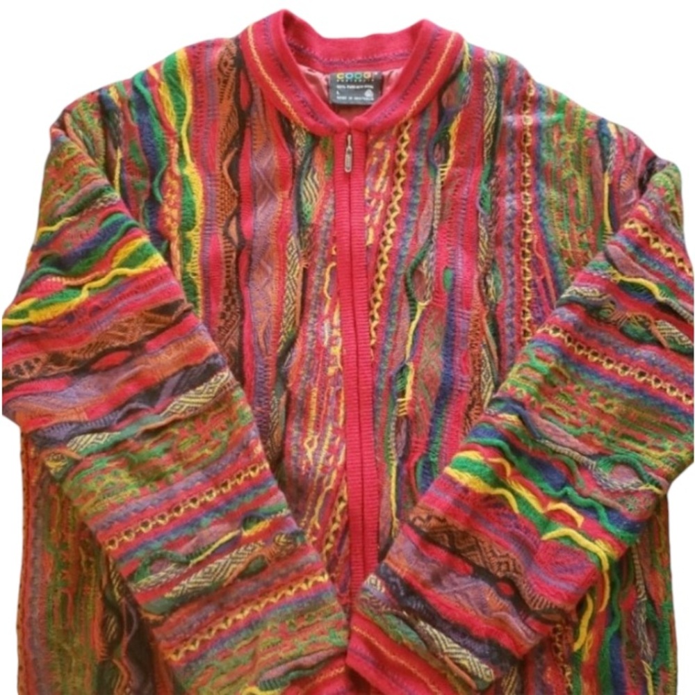 1980’s Vintage Coogi Sweater Jacket